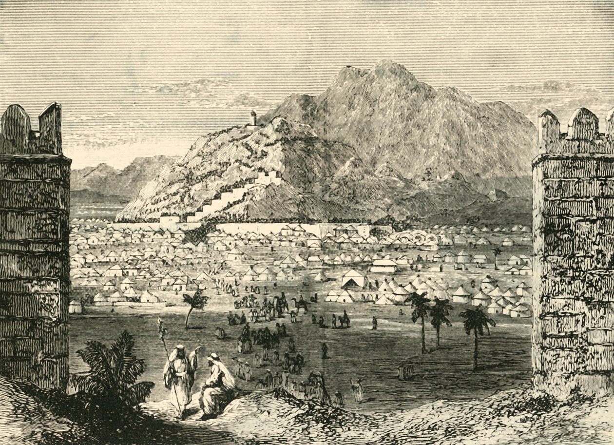 Monte Arafat, perto de Meca, 1890. de Unbekannt