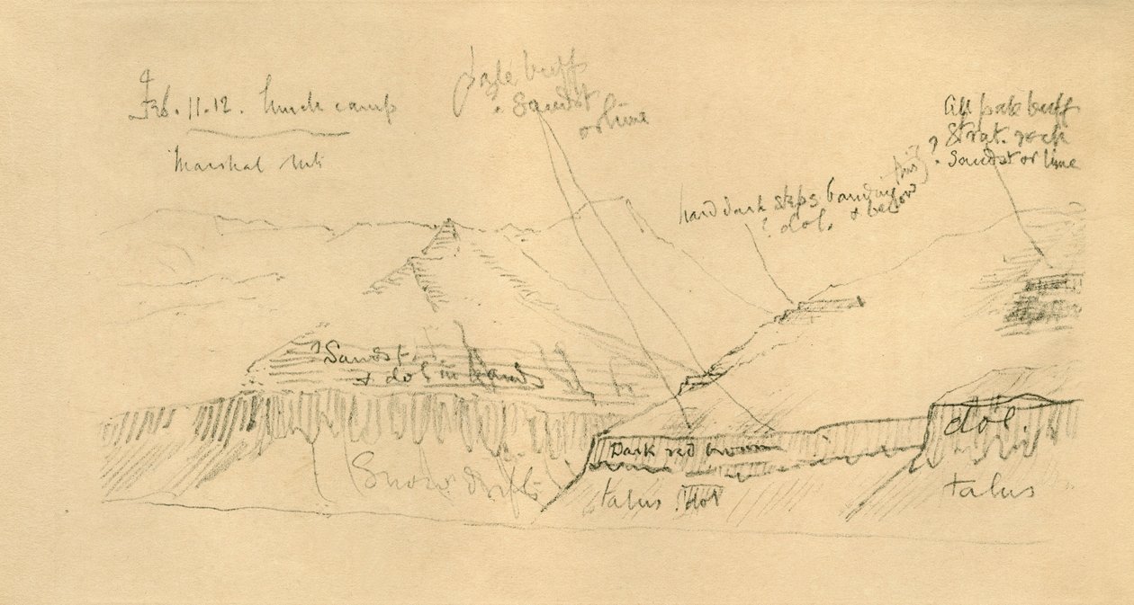 Mount Buckley, 11 de fevereiro de 1912, 1913 de Unbekannt
