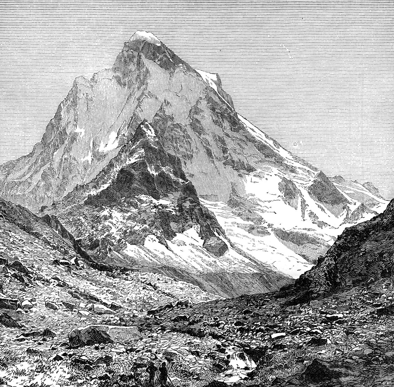 Monte Moira, Índia, 1895 de Unbekannt