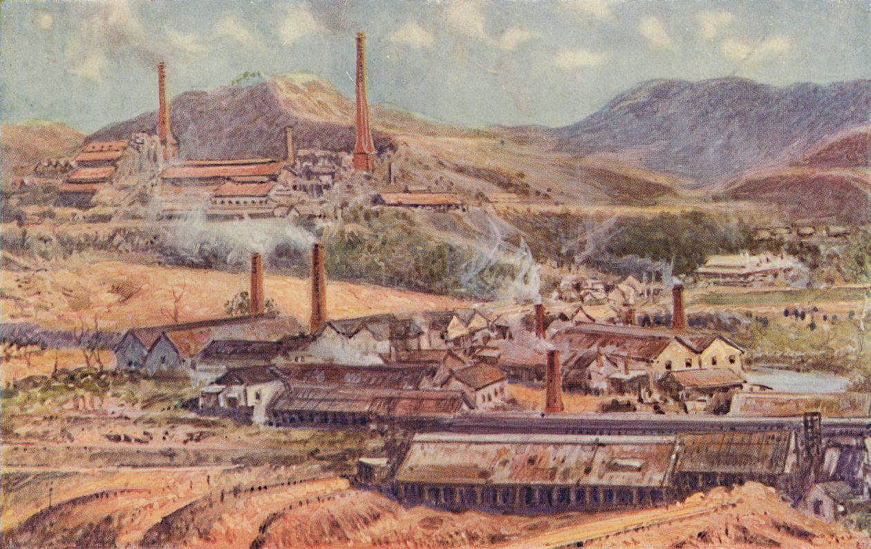 Minas de Mount Morgan, Queensland, 1923. de Unbekannt