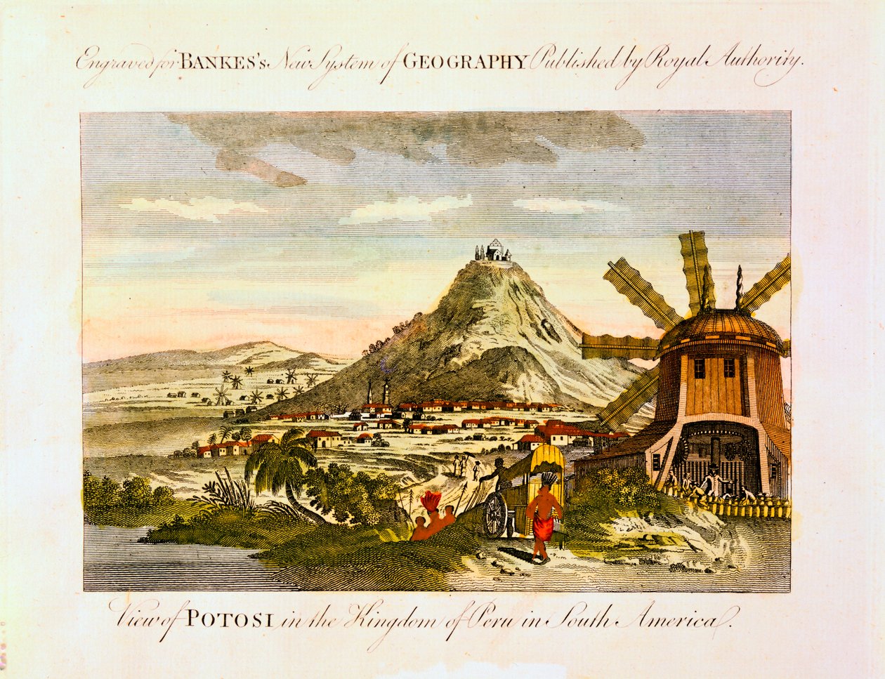 Monte Potosi, Bolívia, c1788. de Unbekannt