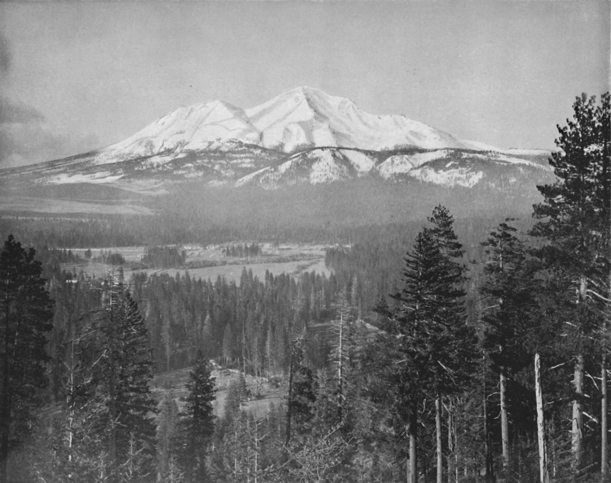 Monte Shasta, século XIX de Unbekannt