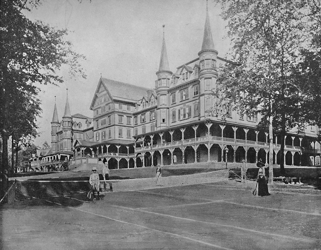 Casa da montanha, molas de Cresson, Pa., C1897. de Unbekannt