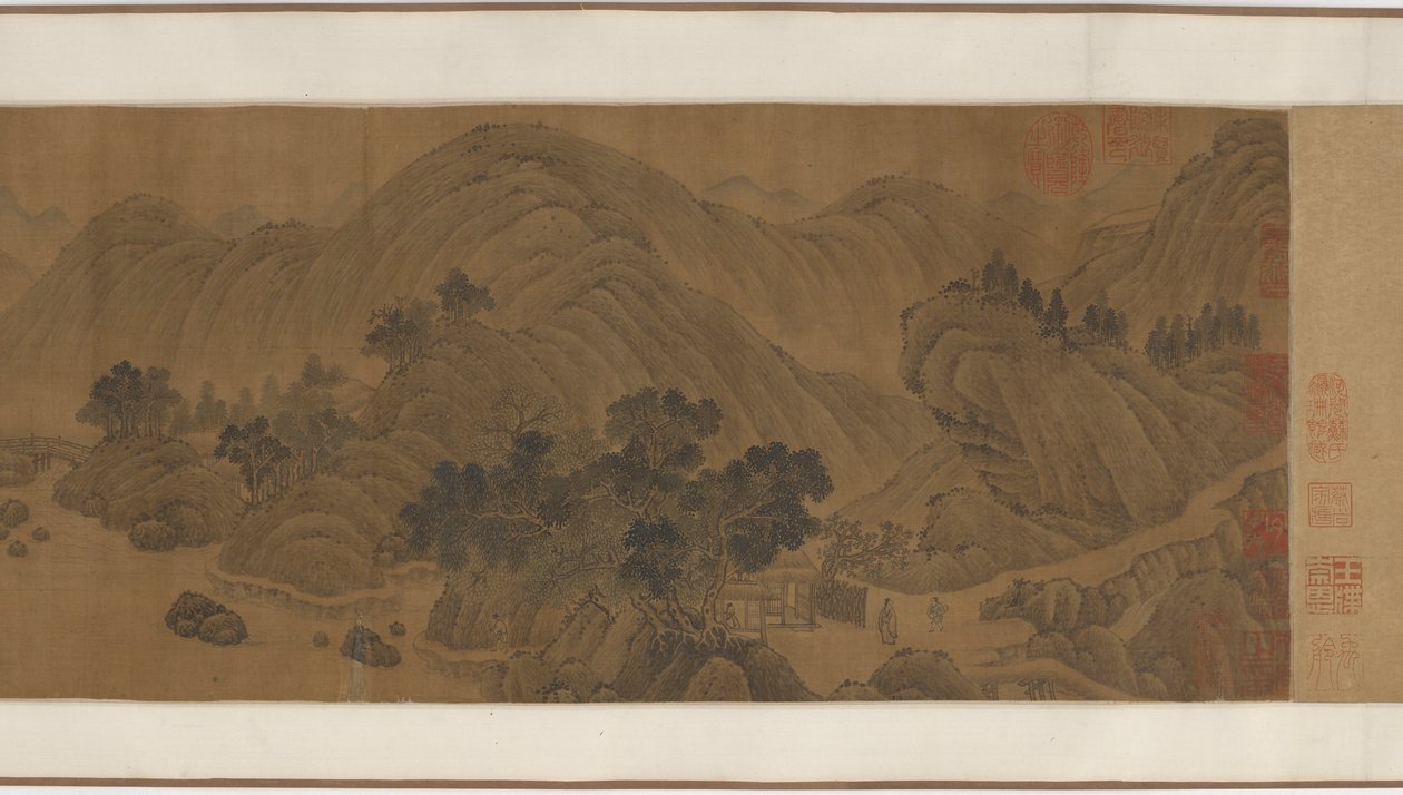 Paisagem montanhosa, 1550-1644. de Unbekannt