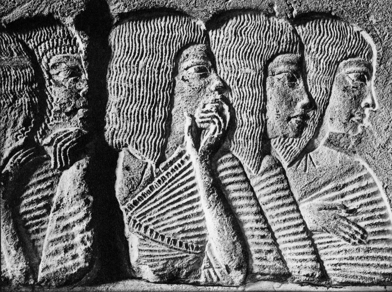 Enlutados no funeral de um sumo sacerdote de Memphite, c1350 aC 1936 de Unbekannt
