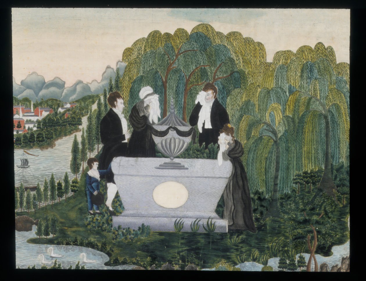 Imagem de luto, ca. 1810 de Unbekannt