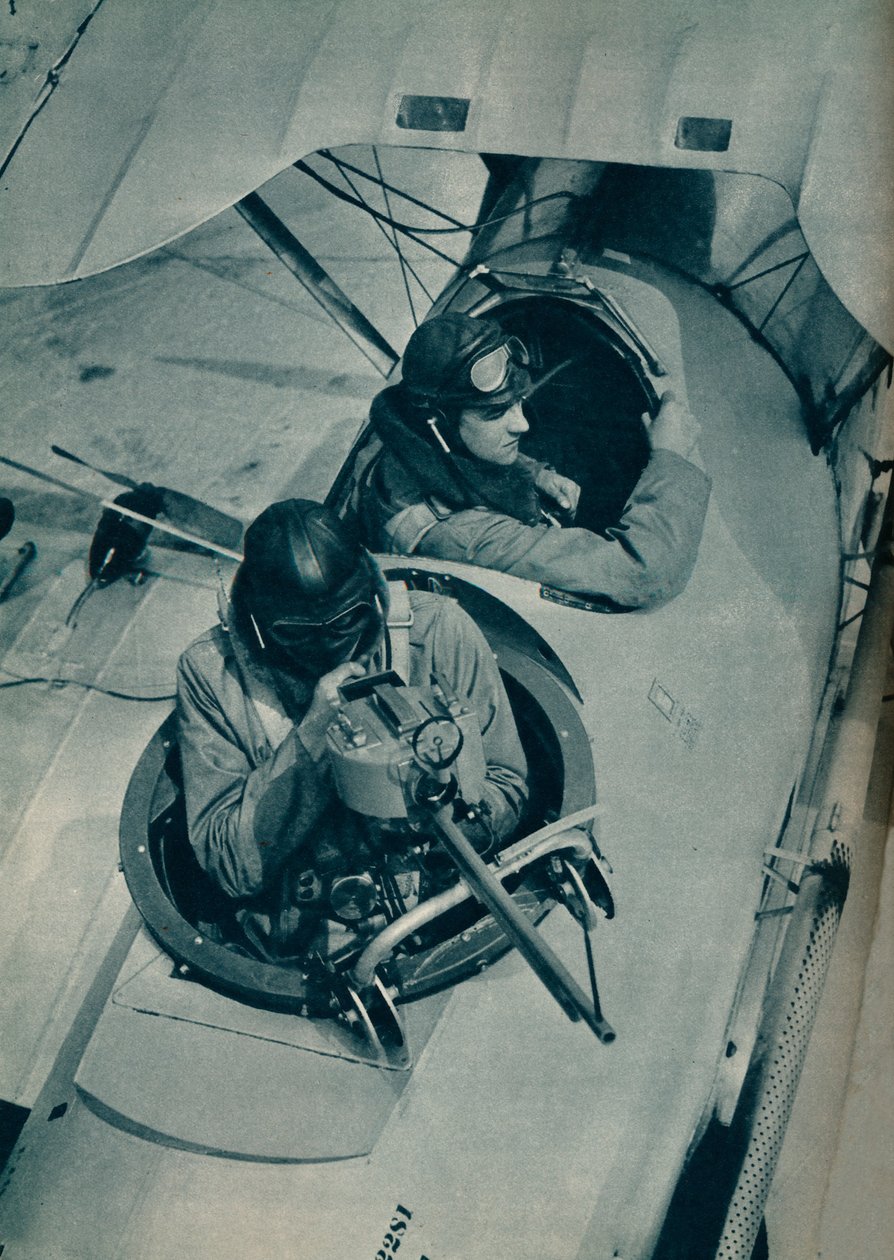 Arma móvel de um avião de combate de dois lugares, c1935 c1937 de Unbekannt