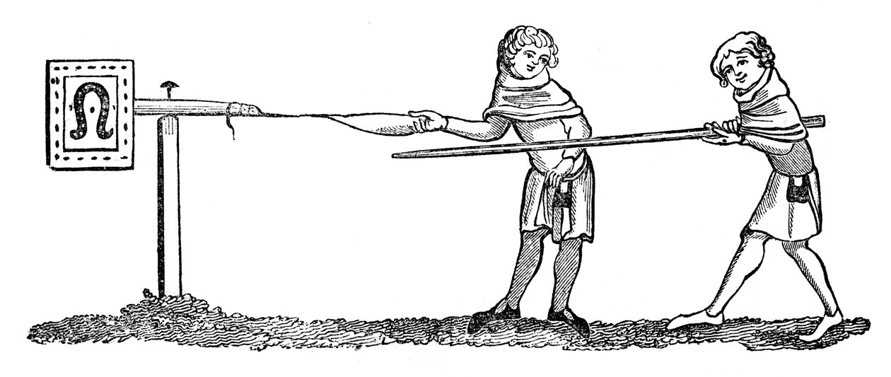 Quintain móvel, 1344, 1833 de Unbekannt
