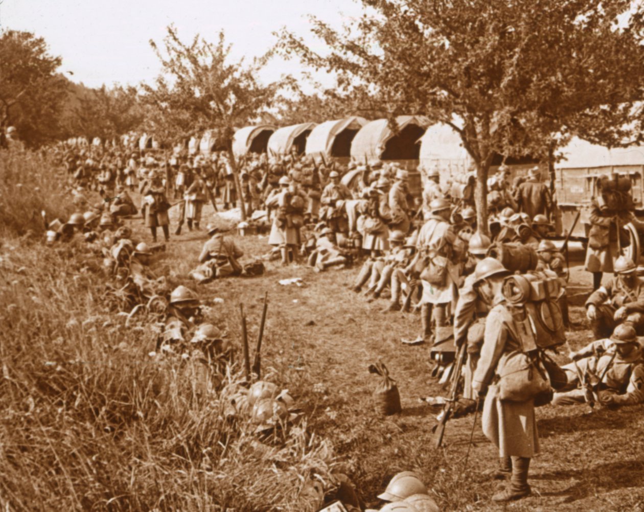Saindo, estrada para Foix, França, c1914-c1918 de Unbekannt