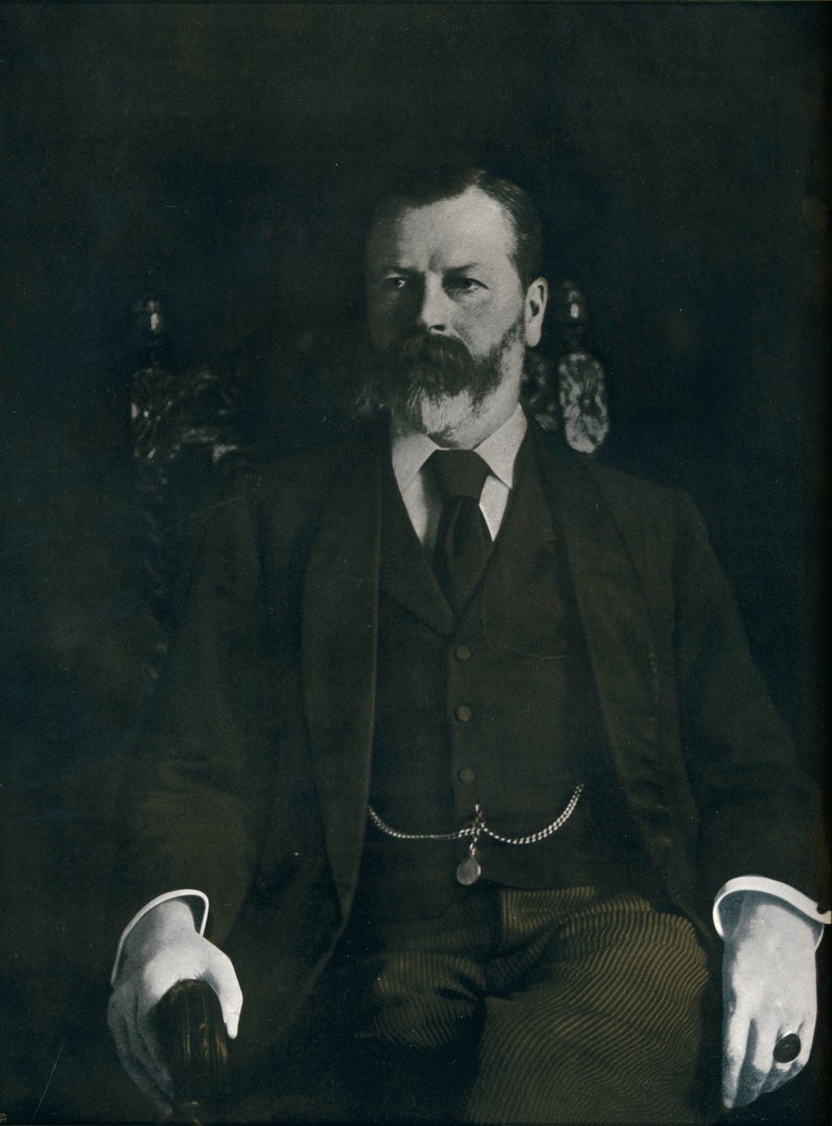 Sr. Arthur Sanderson em casa, 1901 de Unbekannt