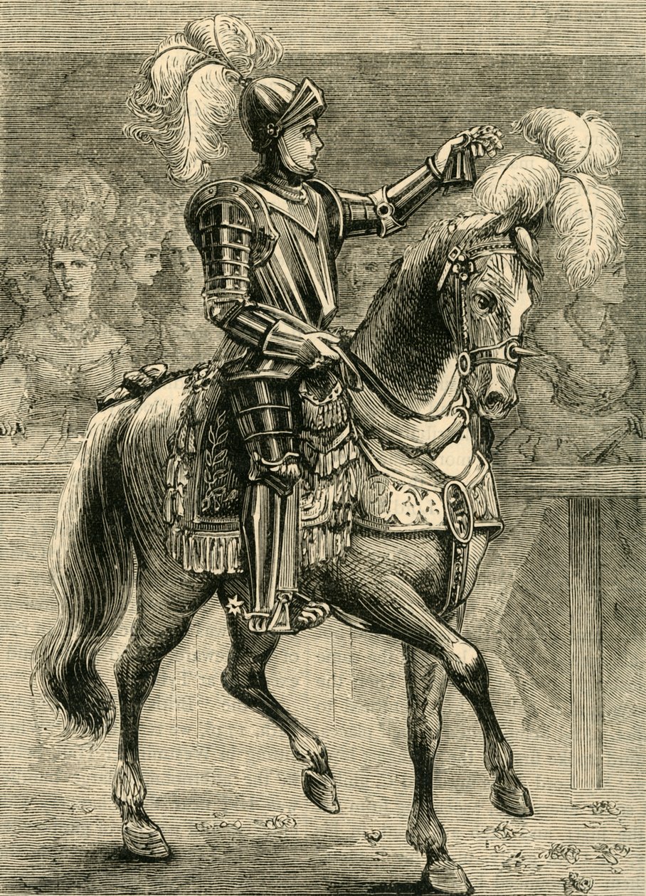 Sr. Dymoke, Os Reis Campeões, 1881. de Unbekannt