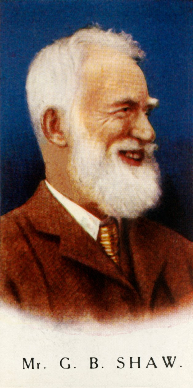GB Shaw, 1927. de Unbekannt