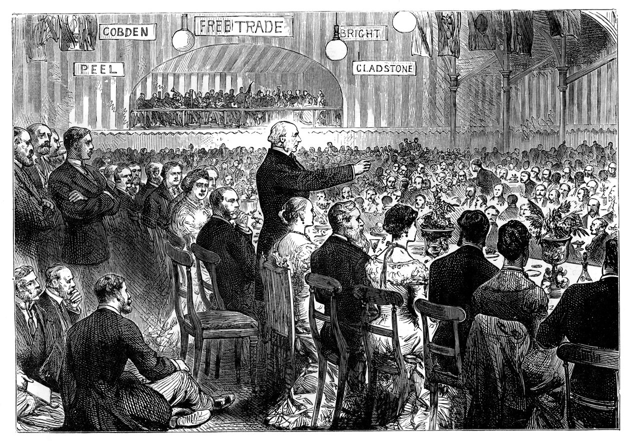 Sr. Gladstone em Leeds, final do século XIX de Unbekannt