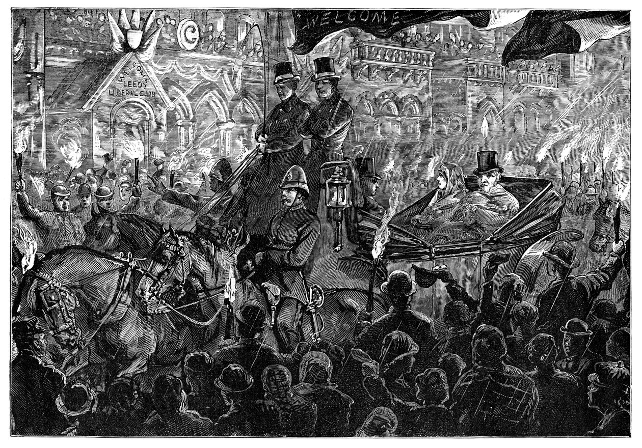 Sr. Gladstone em Leeds, final do século XIX de Unbekannt