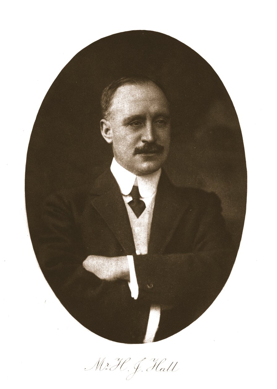 Sr. HJ Hall, 1911. de Unbekannt