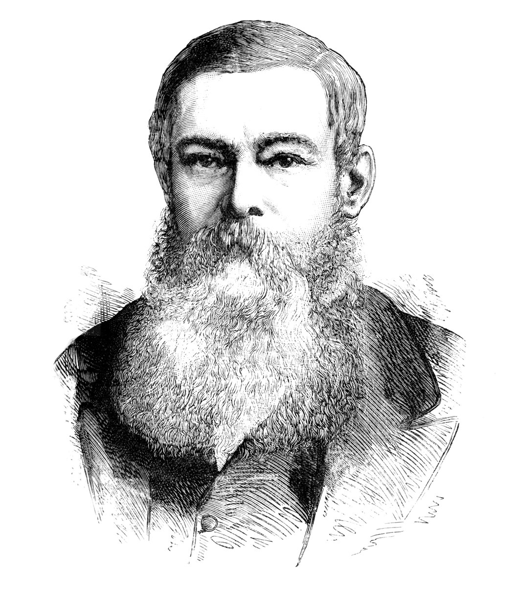 Sr. JH Brand, Presidente do Estado Livre de Orange, c1880 de Unbekannt