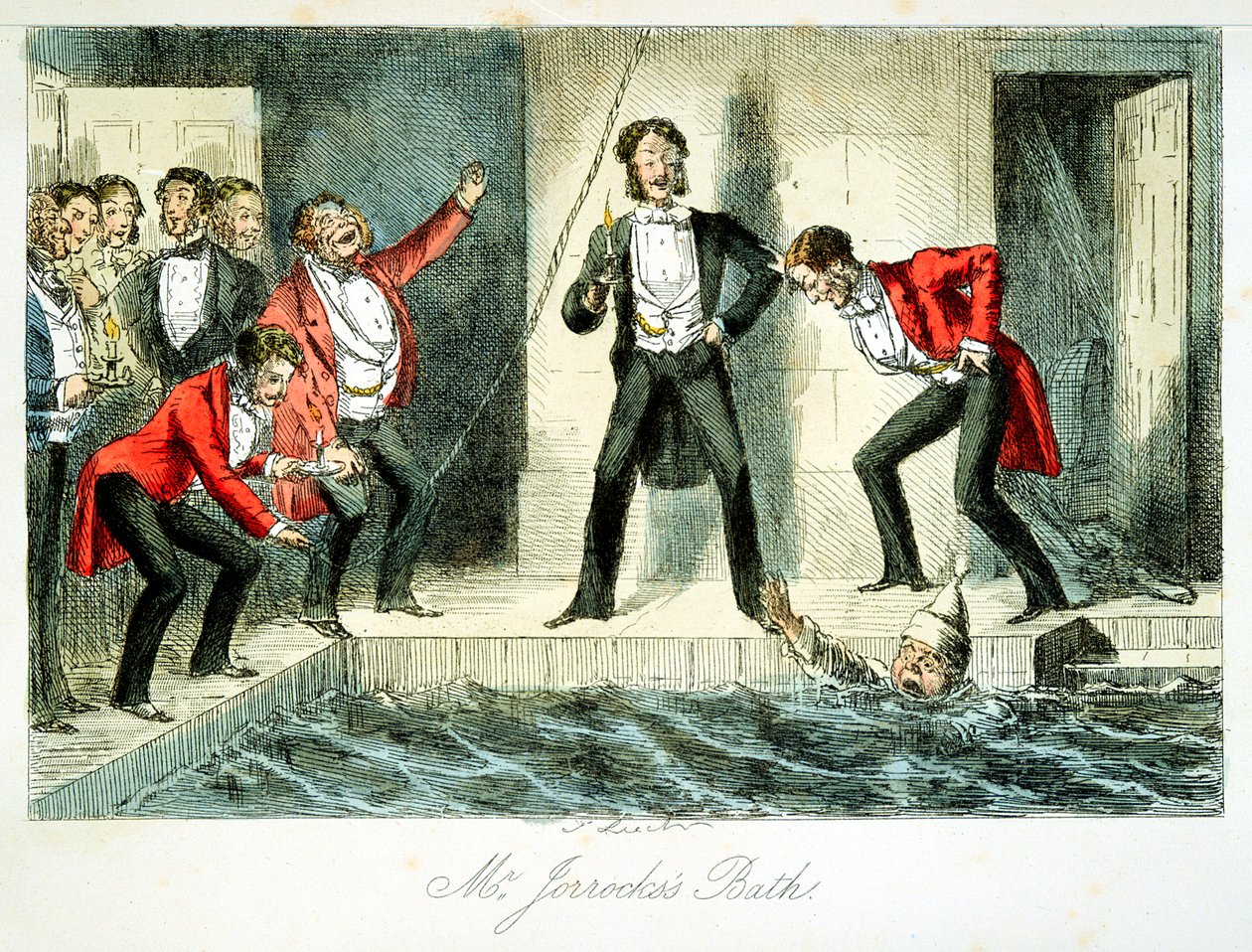 Sr. Jorrockss Bath, 1845 de Unbekannt