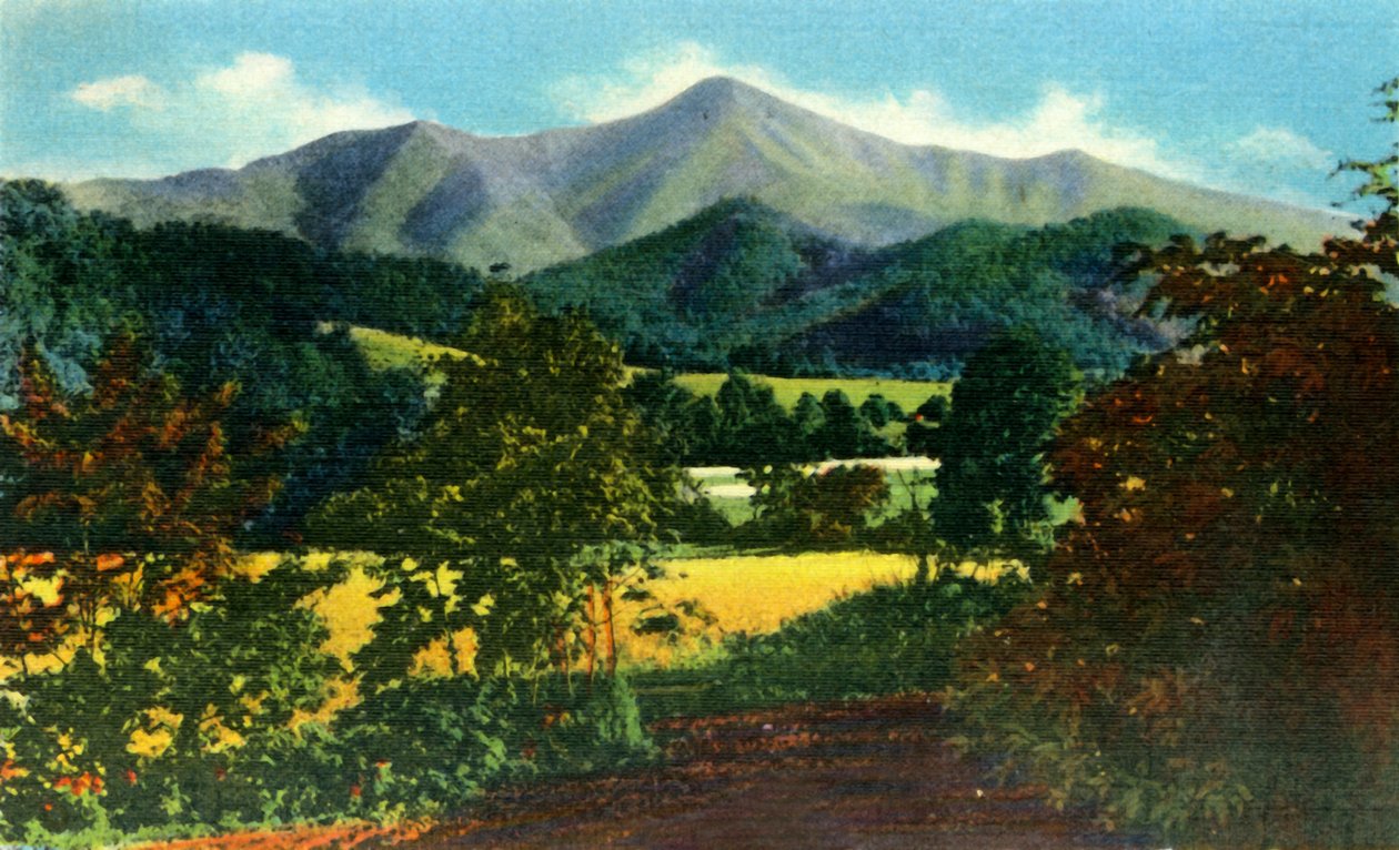 Sr. Pisgah, e o Rato à Distância, Carolina do Norte Ocidental, 1942. de Unbekannt