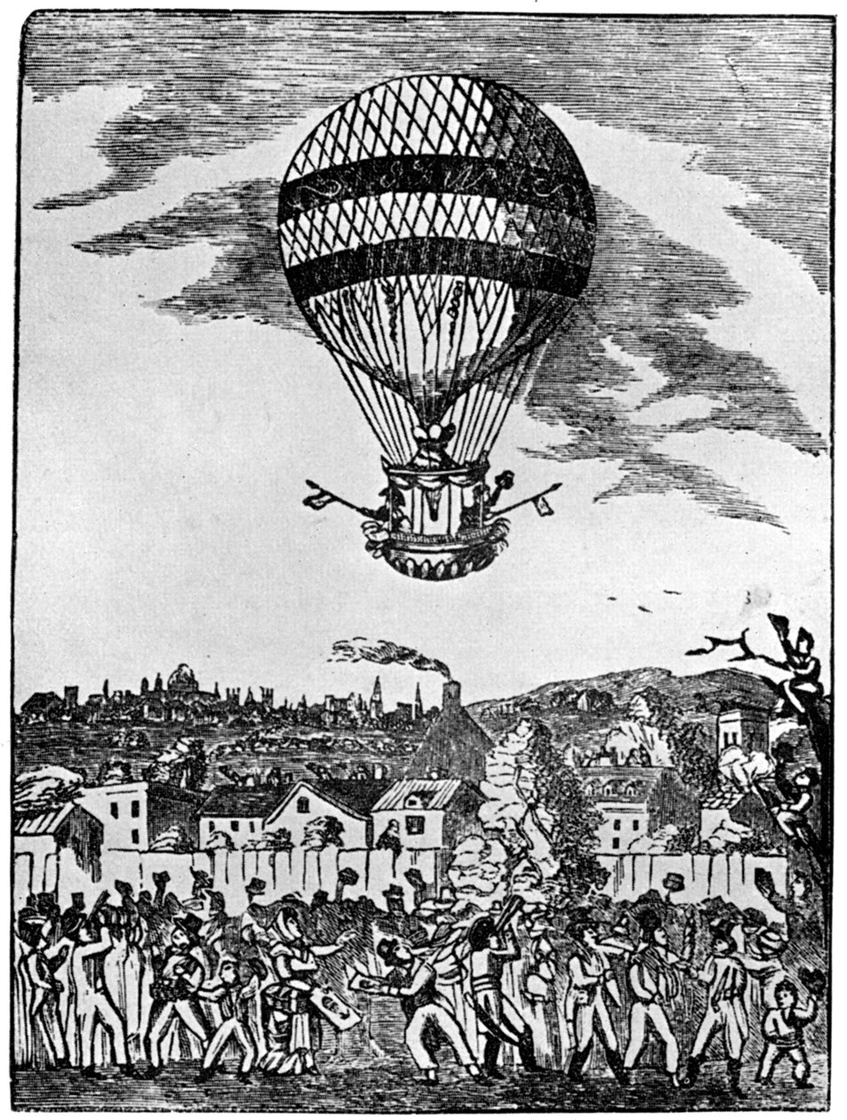Subida do Sr. Sadlers com o Capitão Paget, 12 de agosto de 1781, 1910 de Unbekannt
