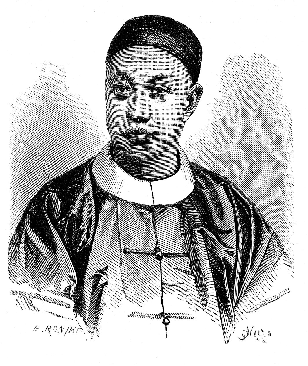 Yang, adido da legação chinesa em Paris, c1890 de Unbekannt