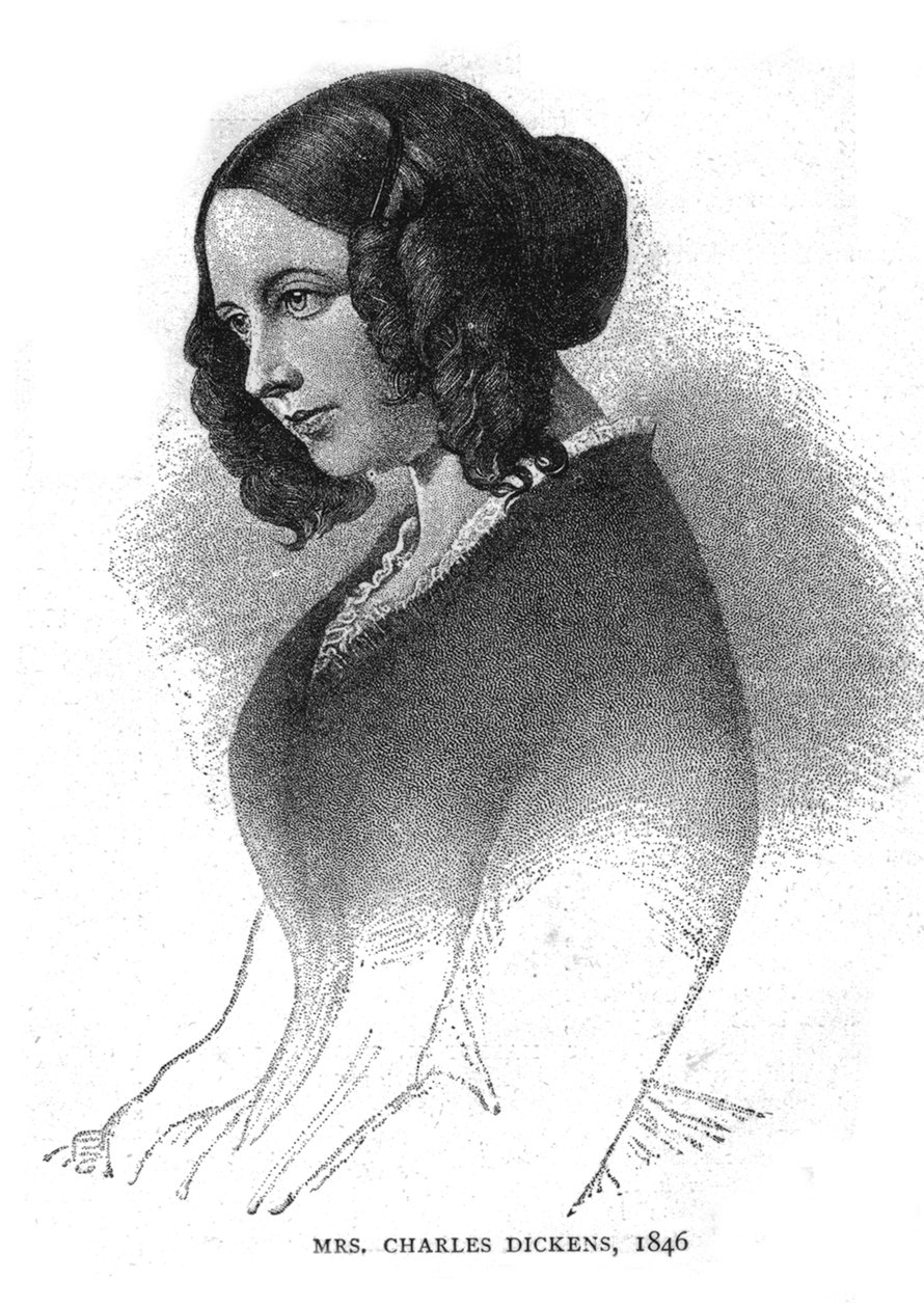 Senhora Charles Dickens, 1846 de Unbekannt