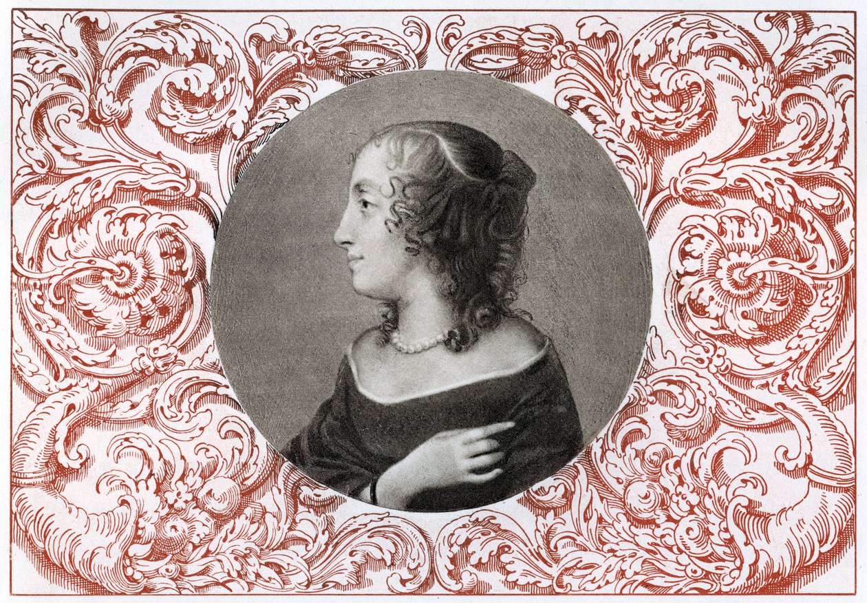 Sra. Claypole Elizabeth Cromwell, segunda filha de Oliver Cromwell, século XVII, 1899. de Unbekannt