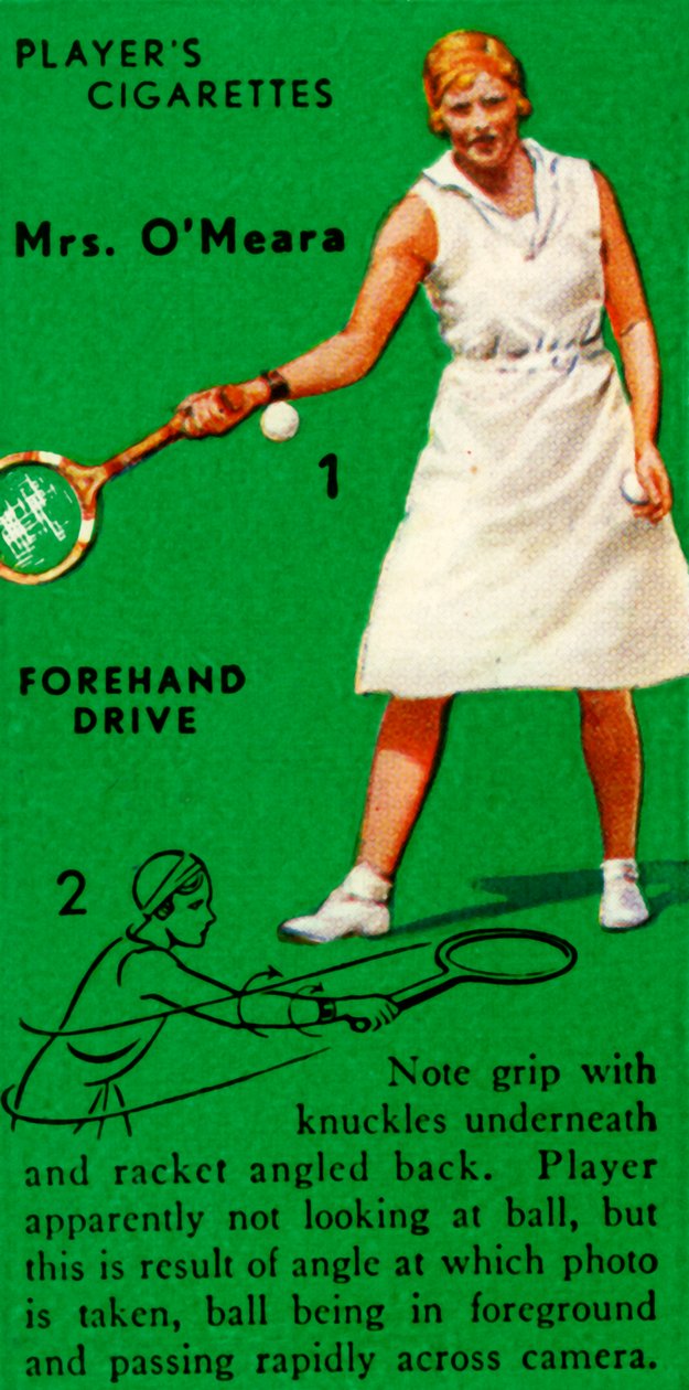Senhora OMeara - Forehand Drive, c1935. de Unbekannt