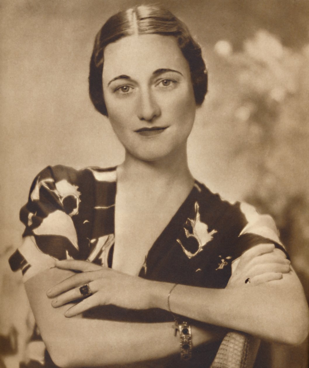 Sra. Simpson: Um retrato de estúdio, 1937 de Unbekannt