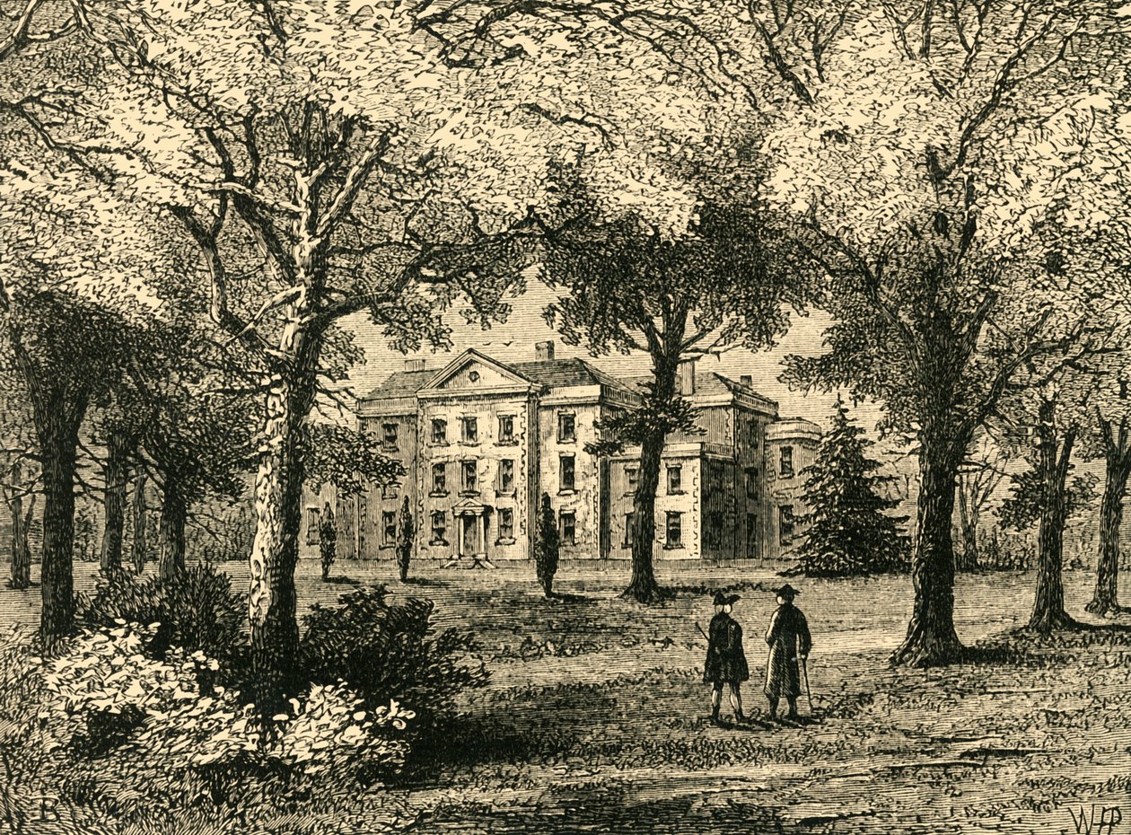 Sra. Thrales House, Streatham, c1878. de Unbekannt