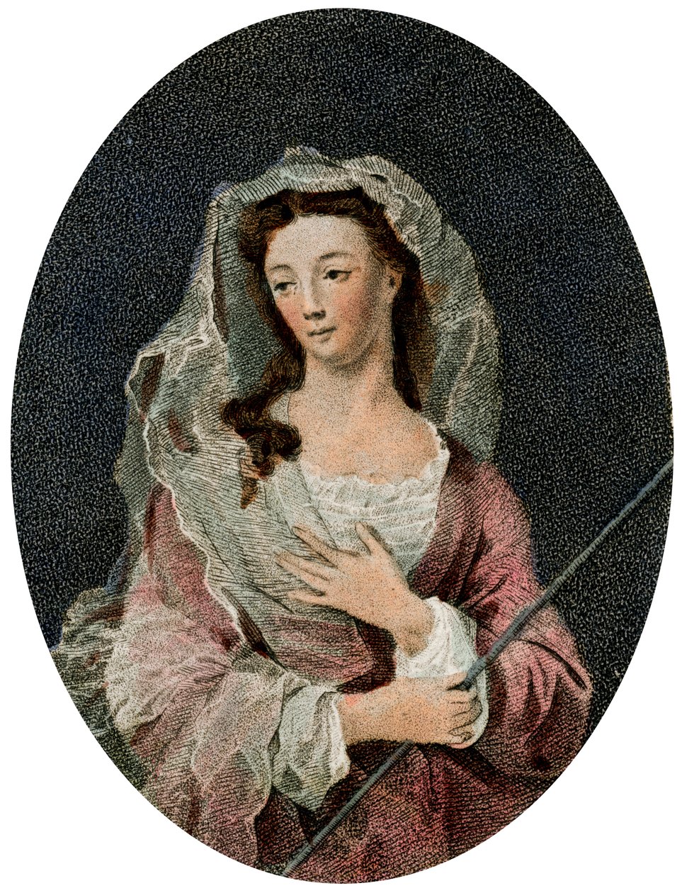 Senhora Woffington, 1795 de Unbekannt