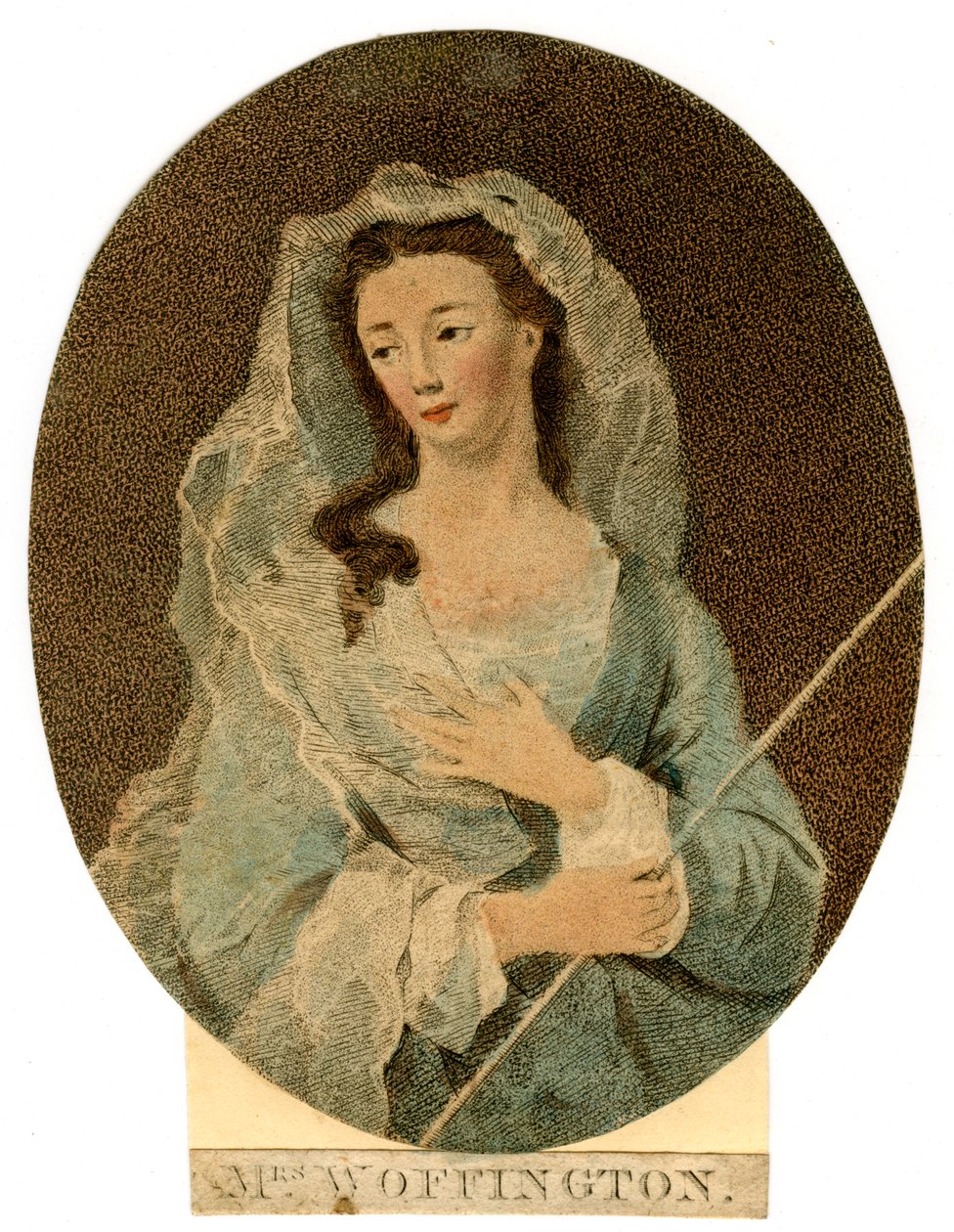 Sra. Woffington, c1760 de Unbekannt