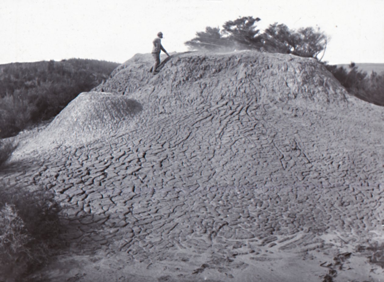 Mud Volcano Waiotapu, final do século XIX-início do século XX. de Unbekannt