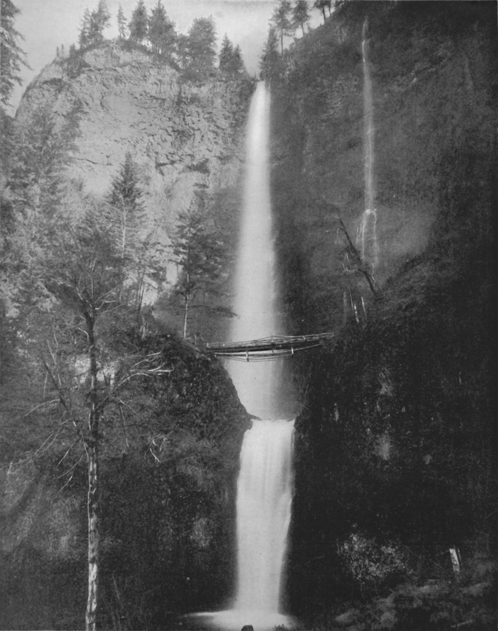 Cataratas Multinomah, século XIX de Unbekannt