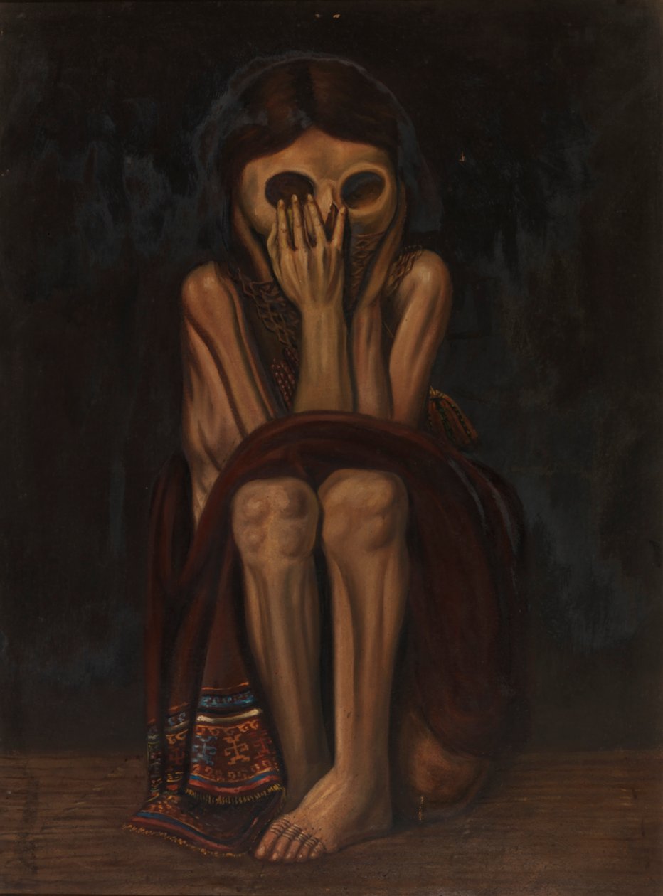 Múmia da Sepultura, ca. 1890-1892. de Unbekannt