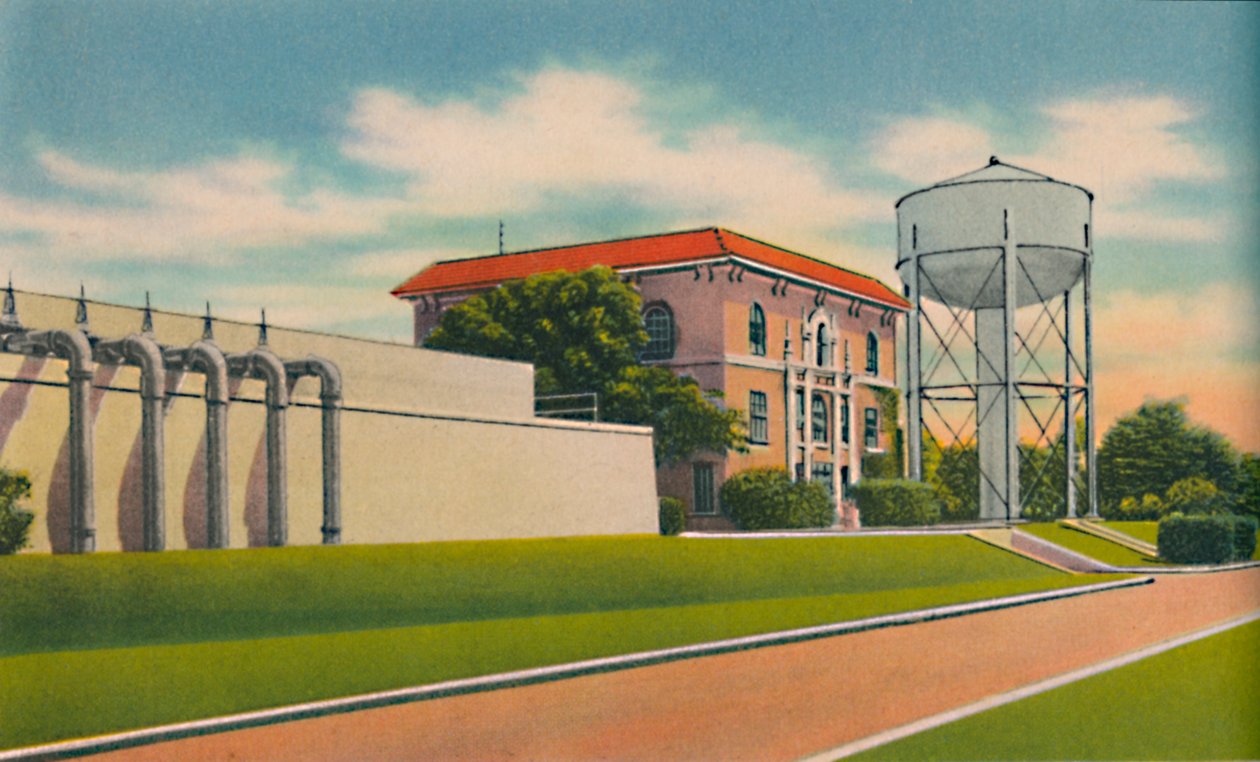 Aqueduto Municipal, Barranquilla, c1940s de Unbekannt