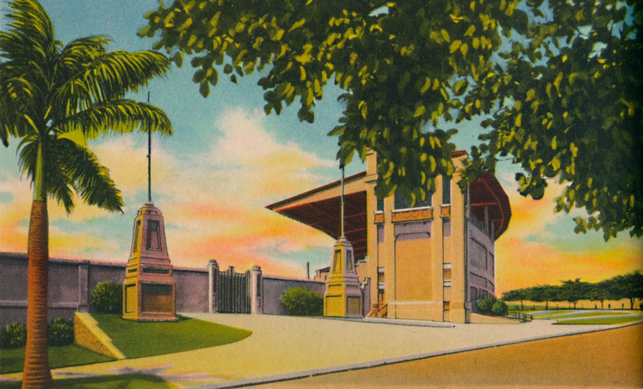 Estádio Municipal, Barranquilla, c1940s de Unbekannt