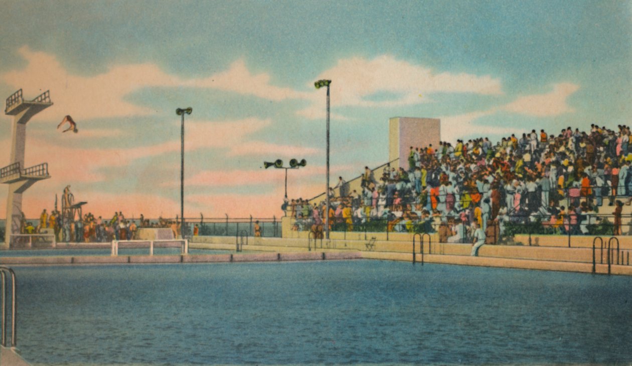 Piscina Municipal, Barranquilla, c1940s de Unbekannt