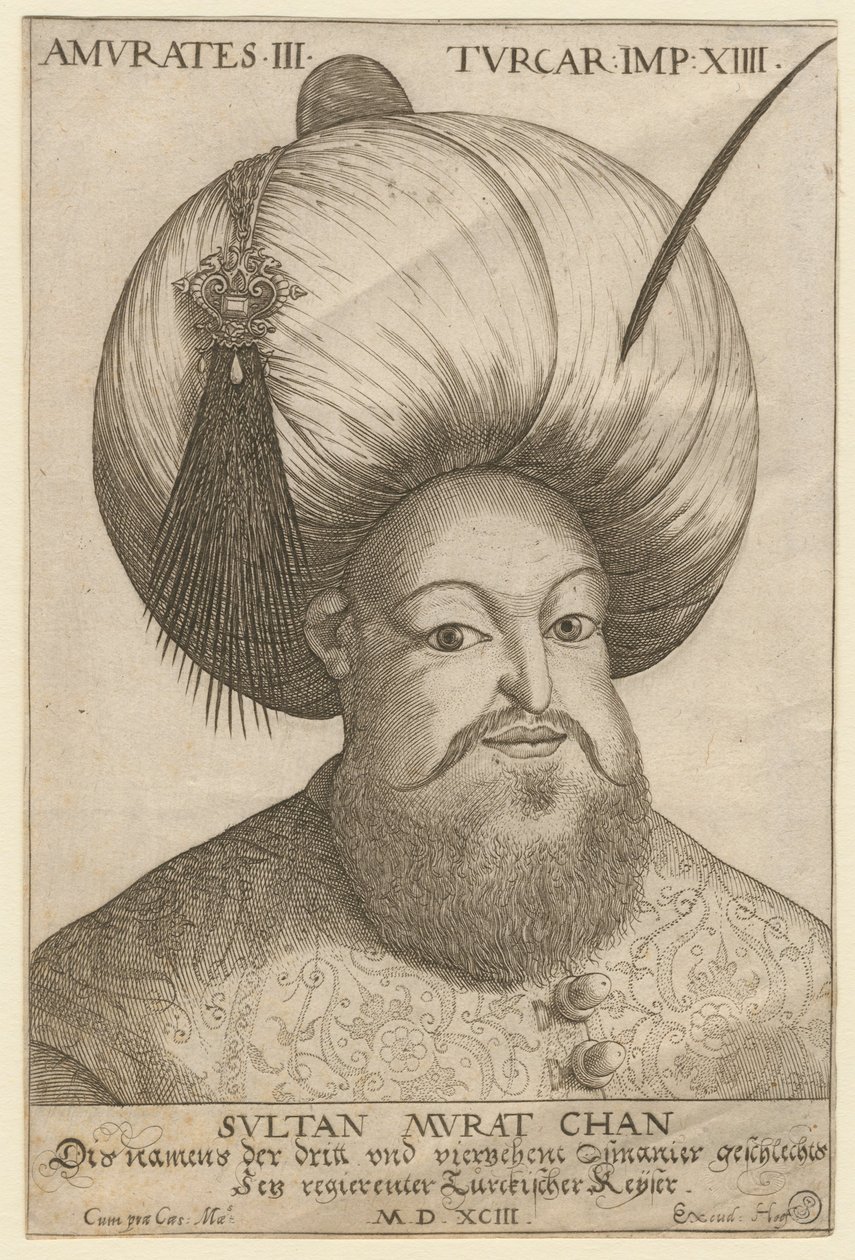 Murad III 1546-1595, Sultão do Império Otomano, 1593 de Unbekannt