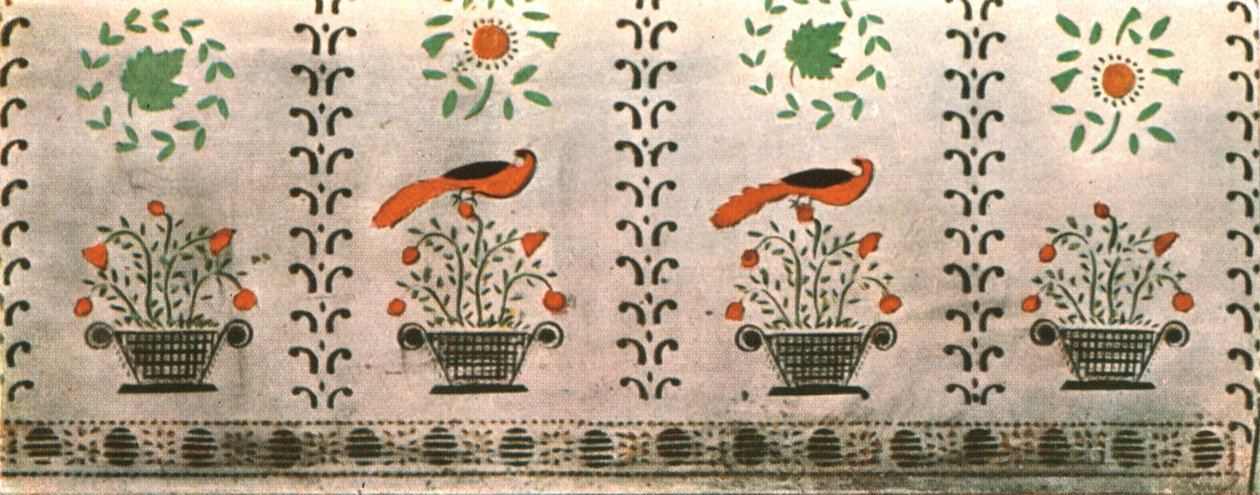 Pintura mural na Grant Family House, Saco, Maine, EUA, 1928. de Unbekannt