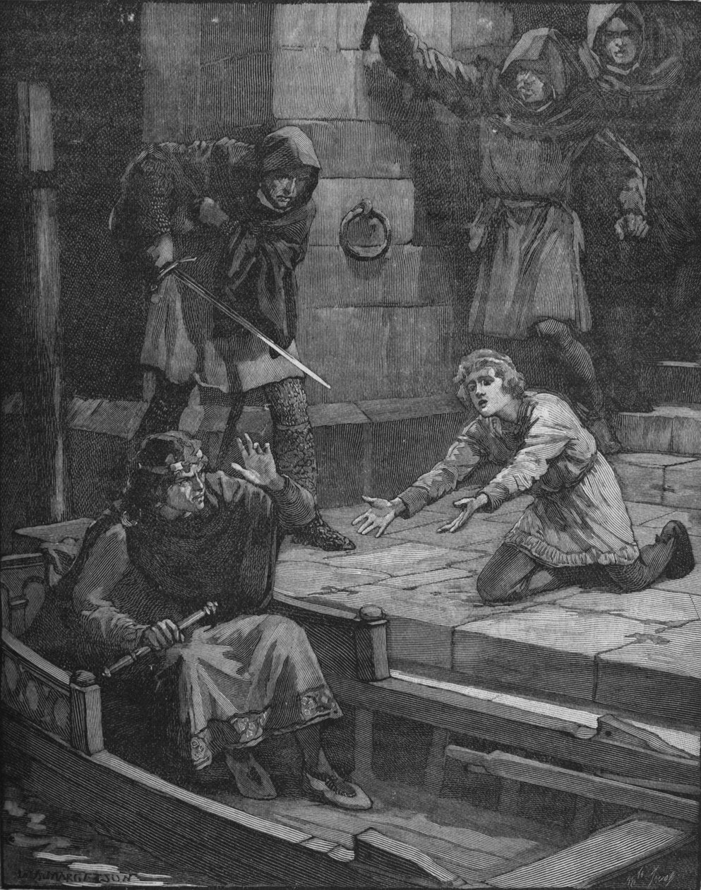Assassinato do príncipe Arthur, 1203 1905 de Unbekannt