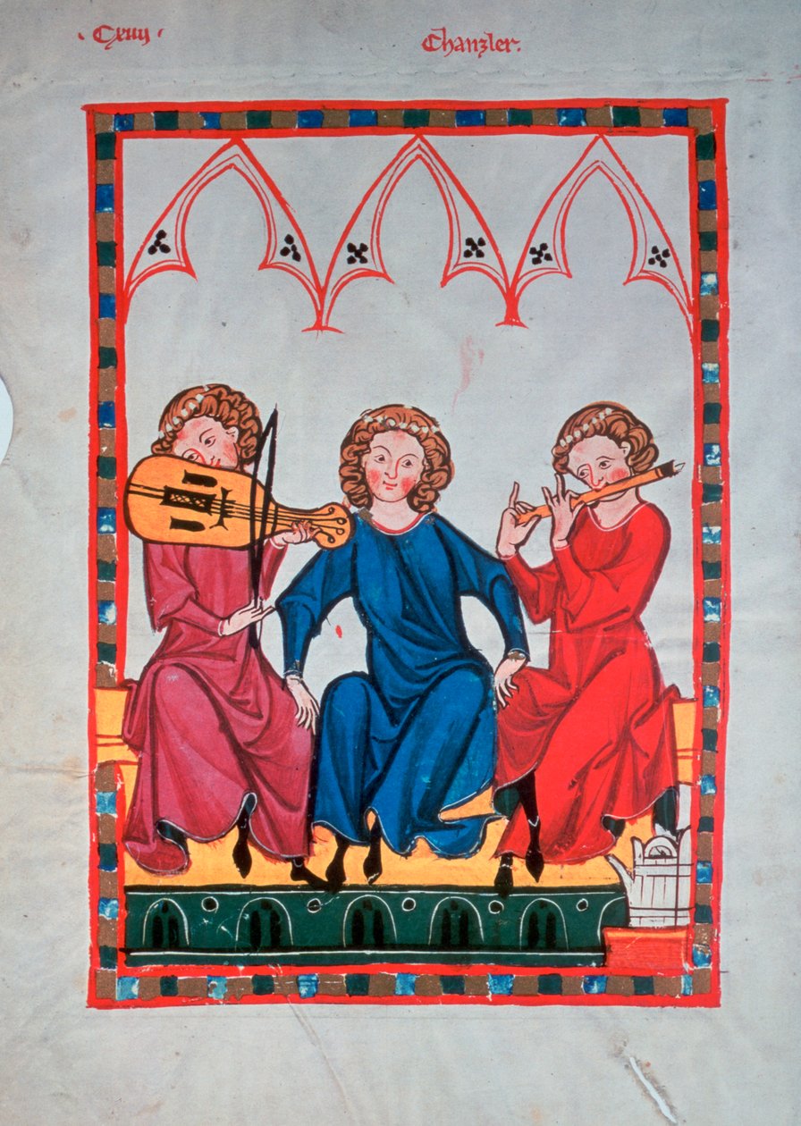 Músicos, 1304-1340 de Unbekannt