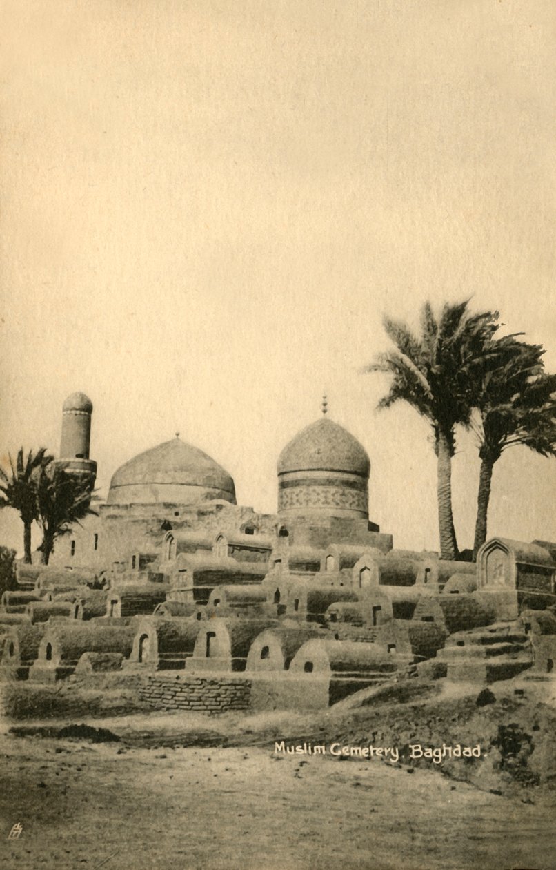 Cemitério Muçulmano, Bagdá, c1918-c1939. de Unbekannt