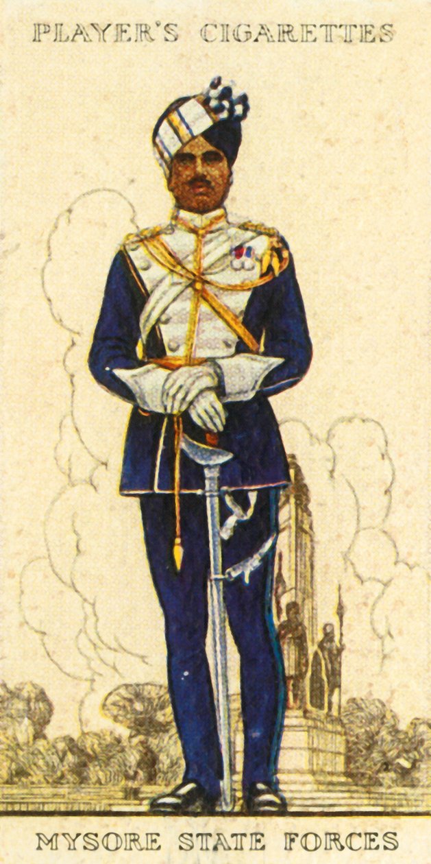 Forças estaduais de Mysore, 1936. de Unbekannt