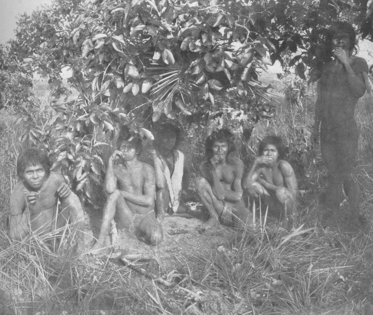 Índios Nambikwara do Estado de Matto Grosso, pacificados pelo coronel Rondon, mas ainda não totalmente de Unbekannt