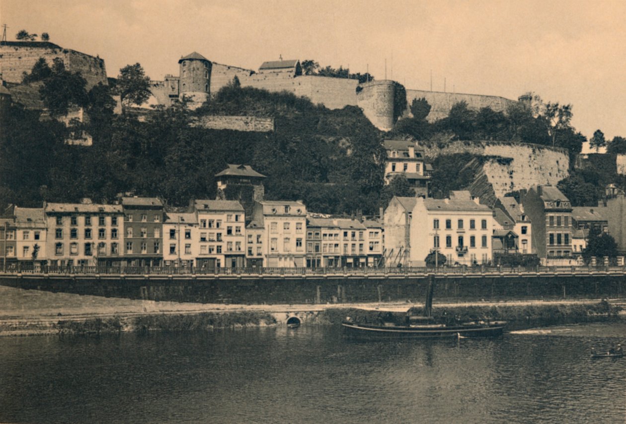 Namur. A Cidadela, c1900 de Unbekannt
