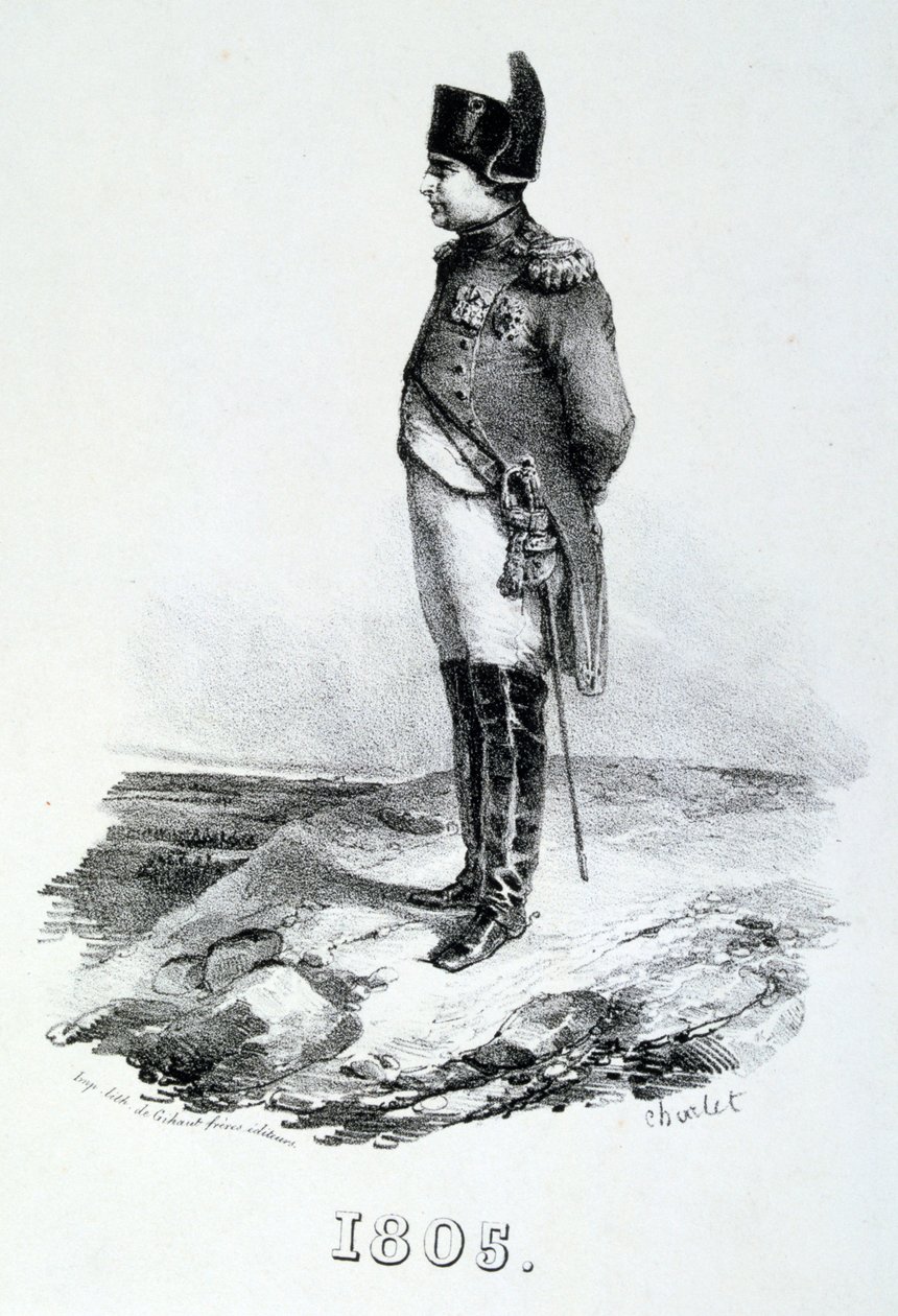 Napoleão I, 1805, século XIX de Unbekannt