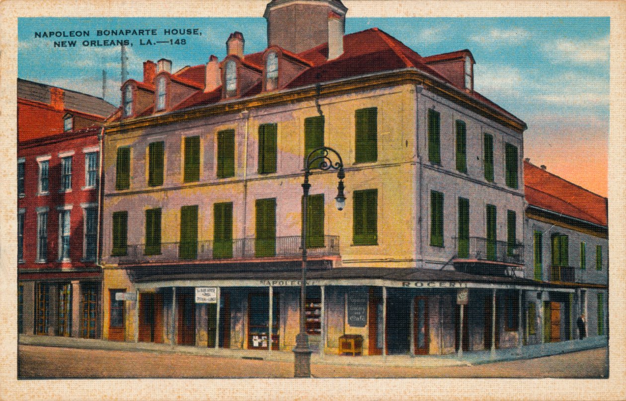 Napoleon Bonaparte House, Nova Orleans, 1935 de Unbekannt