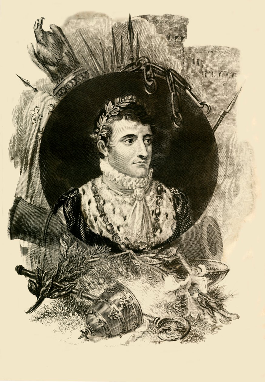 Napoleão Buonaparte, 1769-1821, 1816. de Unbekannt