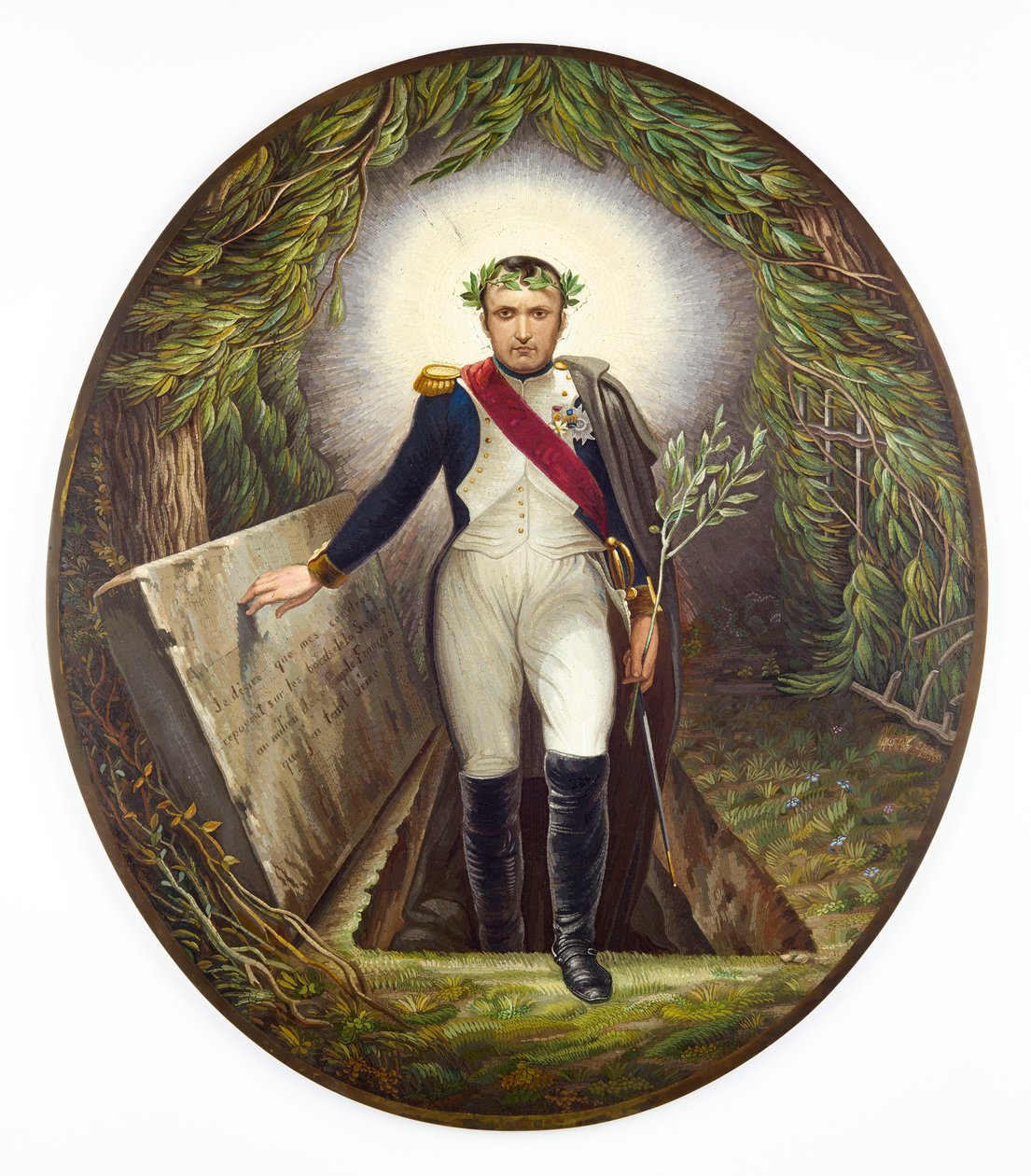 Napoleão saindo de seu túmulo, 1869. de Unbekannt