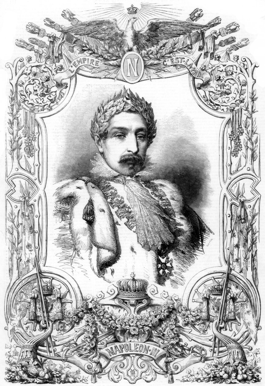 Napoleão III, imperador da França, 1853 de Unbekannt